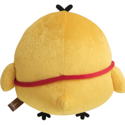 Rilakkuma轻松熊｜茶房限定御守寓意金运鼻孔鸡玩偶/公仔｜约170×H130mm