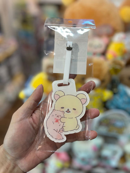 Rilakkuma轻松熊｜可爱防水行李牌/铭牌