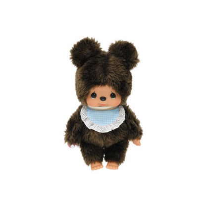 Monchhichi｜Friends Kuma Plush Dolls/Plush Toy｜H20×W13×D7.5cm approx.