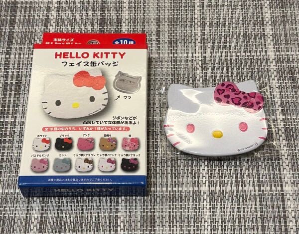 Hello Kitty｜Trading Face Badge mystery bag/blind box/All 10 types｜1pcs
