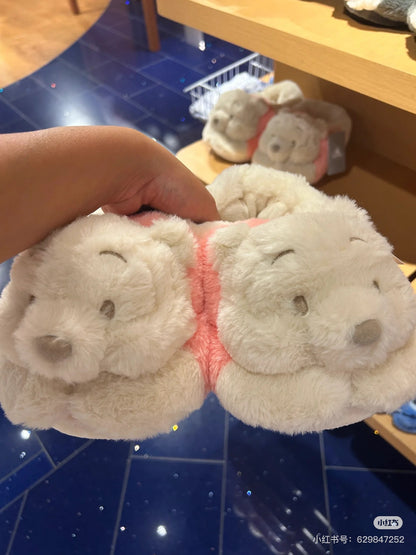 Disney迪士尼｜Plush Slippers - Stitch / Warm Goods毛绒玩偶家居鞋/拖鞋｜约23-25cm