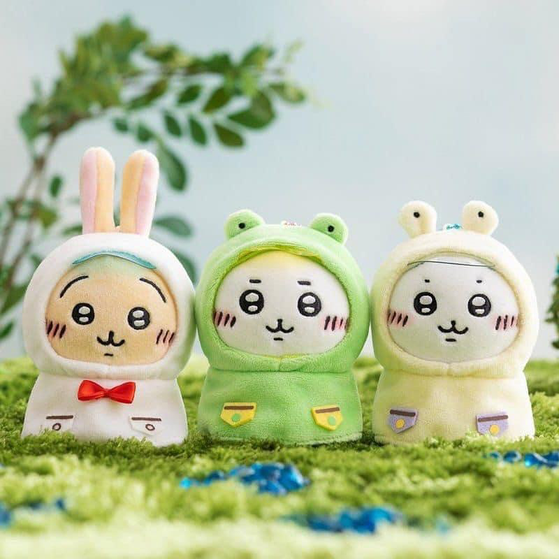 Chiikawa 吉伊卡哇｜雨衣系列挂件/还有防水小帽檐｜约H130 x W90 x D100mm