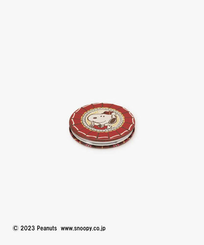 Snoopy｜Afternoon Tea英伦风限定化妆便携镜｜约直径6.2cm/厚み1cm