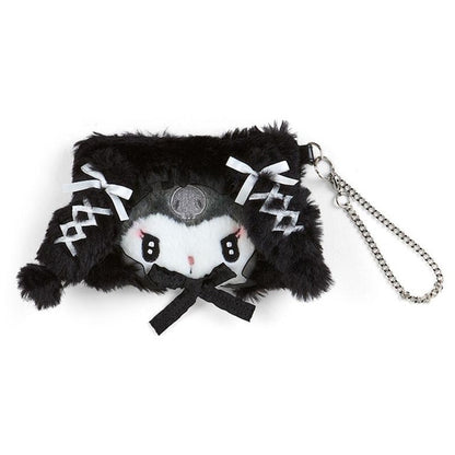 Sanrio｜第三代暗黑地雷限定毛绒卡包｜约16×3×9cm