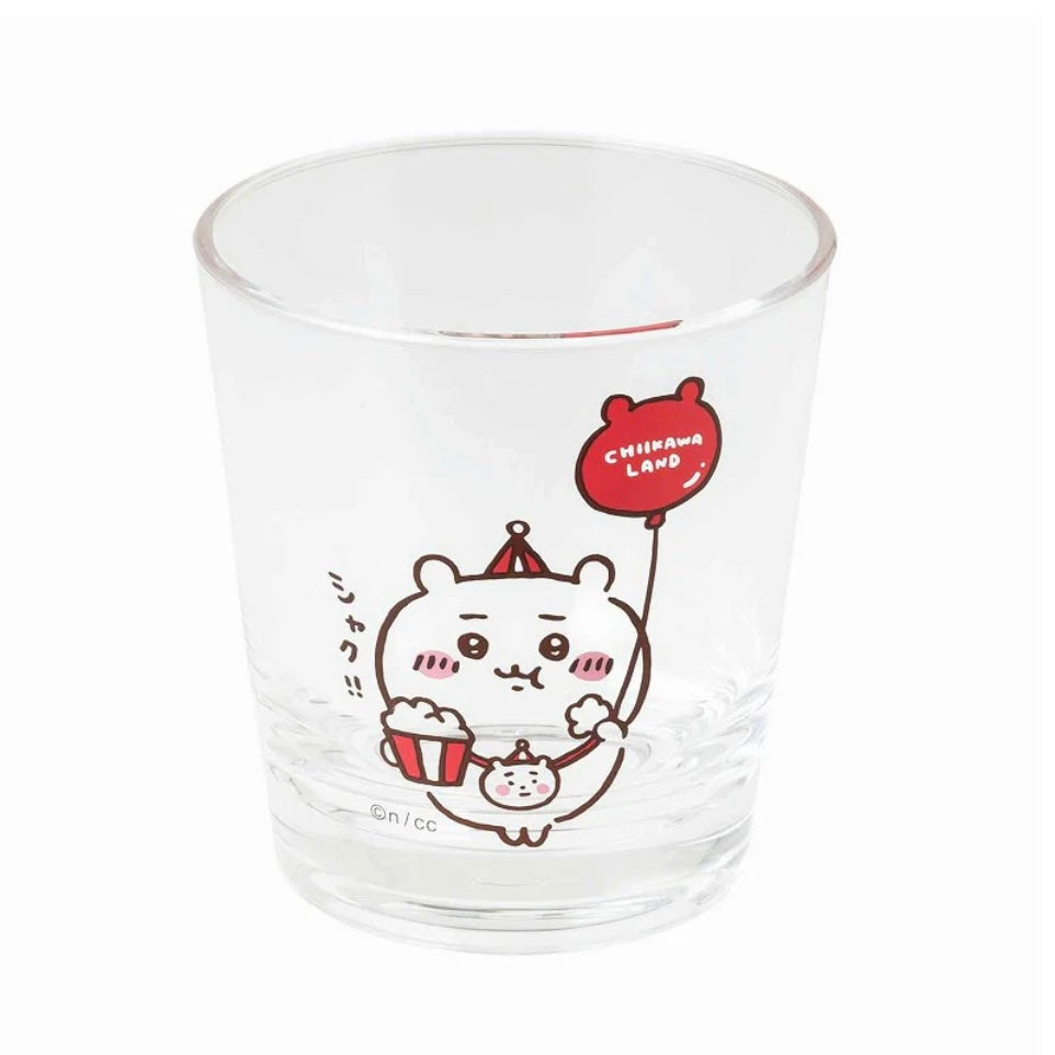 chiikawa|可爱耐摔爆米花吉伊角色透明树脂杯/杯子/洗碗机/干燥机可用|約上部直径82.5/底部直径63×H89.5mm