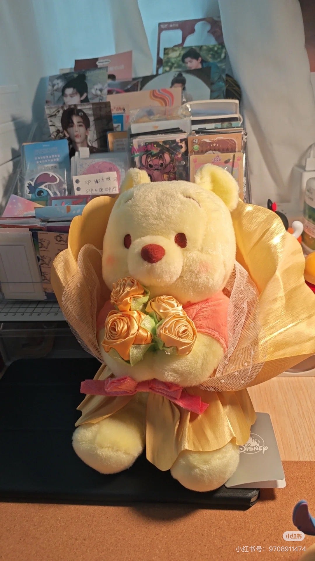 Disney｜2024奥运系列鲜花玩偶｜約高さ22×幅20×奥行き21cm