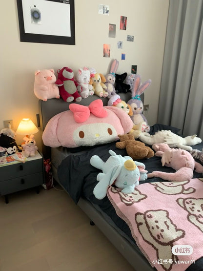 Sanrio三丽鸥｜ Big Face Cushion 超柔软巨型超大号脸型抱枕/靠垫｜ 约75 x 58 x 20cm