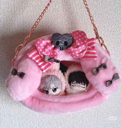 Sanrio｜My Melody 50th &amp; Kuromi 20th Anniversary Hand Pouch｜ H15cm×W20cm aprrox