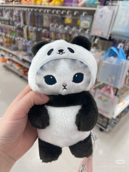 Mofusand｜Chubby Potetama Plush Toy鲨鱼猫熊猫玩偶/公仔｜约11×21×8cm