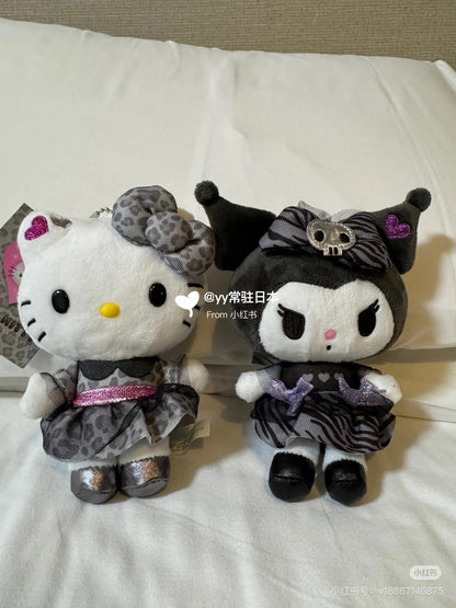 Sanrio｜Monotone Animal Mascot Holder /Plush Keychain｜11×7.5×15.5cm approx.