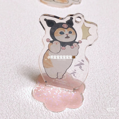 Mofusand｜Sanrio Characters Ackry Keychain Collection mystery bag/blind box/All 6 types｜1pcs