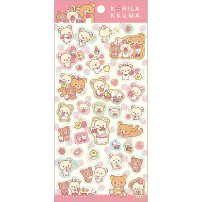 Rilakkuma｜Sheet Sticker｜200×95mm approx.