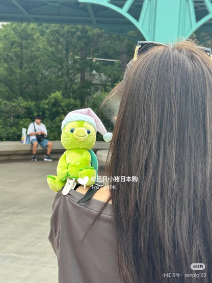 Disney迪士尼｜2024东迪秋日睡衣派对Olu小龟毛绒挂件/趴趴夹/肩夹