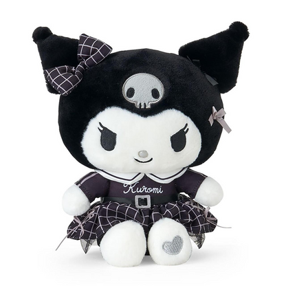 Sanrio三丽鸥｜Plush Toy Monotone黑白印象千鸟格系列可爱角色毛绒玩偶/公仔｜约17×12×22cm