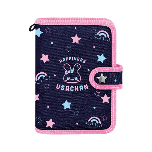 Sanrio｜Denim Sheet File Sticker Book｜10 sheets