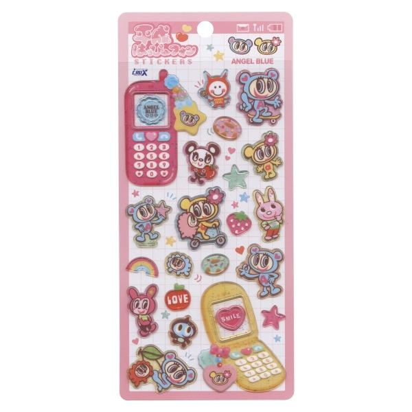 Angel Blue｜Narumiya Characters Heisei Happy Phone Sticker｜ 200x90x1mm approx.