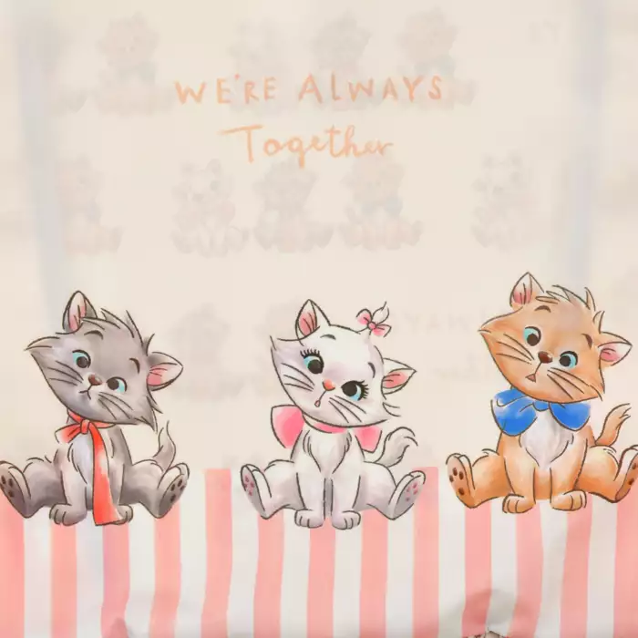 Disney｜ 2025 CAT DAY Cinderella Shopping Bag/Eco Bag with Pouch