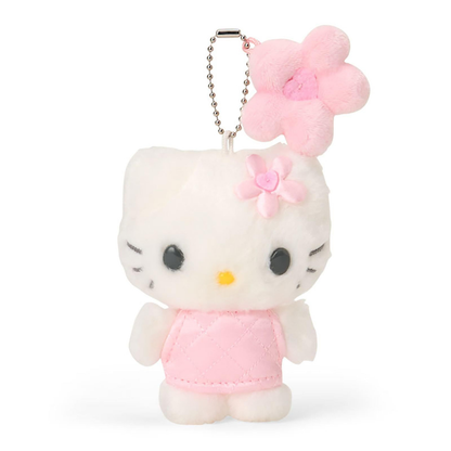 Hello Kitty｜Miniature Quilt Mascot Holder /Plush Keychain｜8×5.5×10cm approx.
