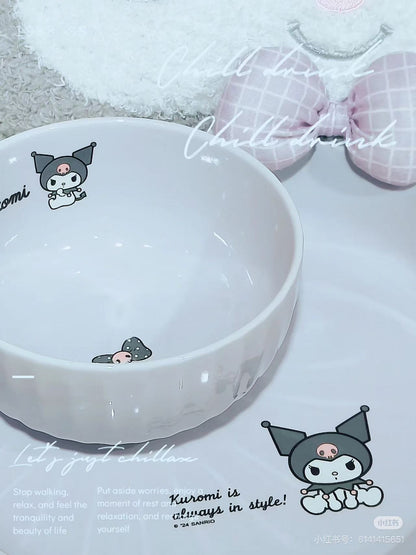 Sanrio｜New Life Tea Bowl｜11.3×11.3×7cm approx.