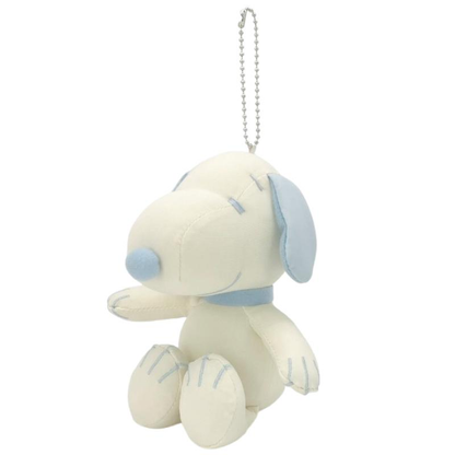 Snoopy｜PEANUTS Cooling Mascot Holder /Plush Keychain ｜H12 x W8 x D9.5cm approx.