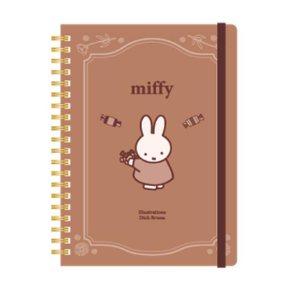 Miffy｜B6 Dessert Ring Notebook｜182×135×13mm approx.
