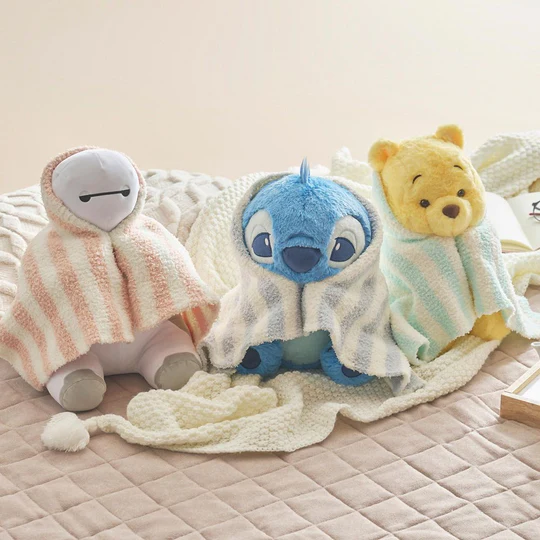 Disney｜Soonfall Swaddled Fluffy Blanket Plush Dolls/Plush Toy｜ 22×40×34cm approx.
