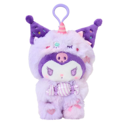 Sanrio｜Colorful Pop Monster Mascot Holder /Plush Keychain｜W12.5 x D7.5 x H14.5cmm approx.