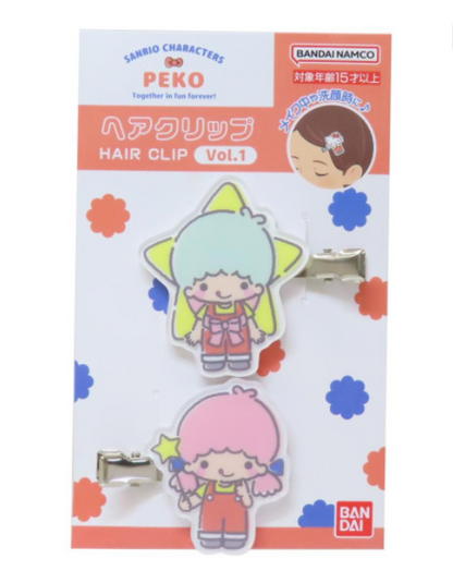 Sanrio｜Peko Chan Acrylic Hair Clip｜35×40×6mm approx.