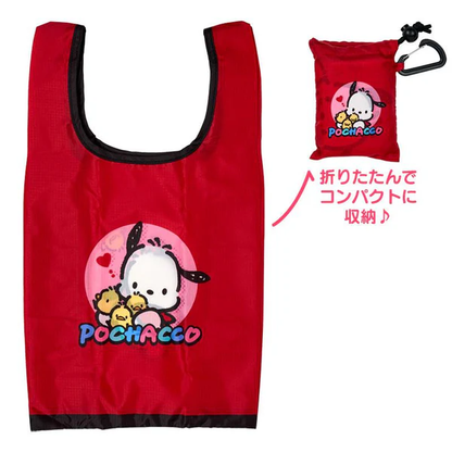 Sanrio｜Water-repellent Eco Bag (S)｜ 27×1×33cm approx.