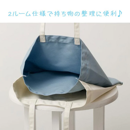 Rilakkuma｜Rainy Day to Sunny Tote bag｜400×350mm