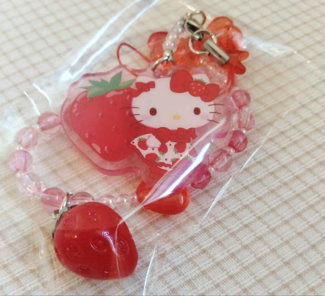 Sanrio｜Ichigo Shimbun 50th Anniversary Characters Secret Strap mystery bag/blind box/All 8 types｜1pcs