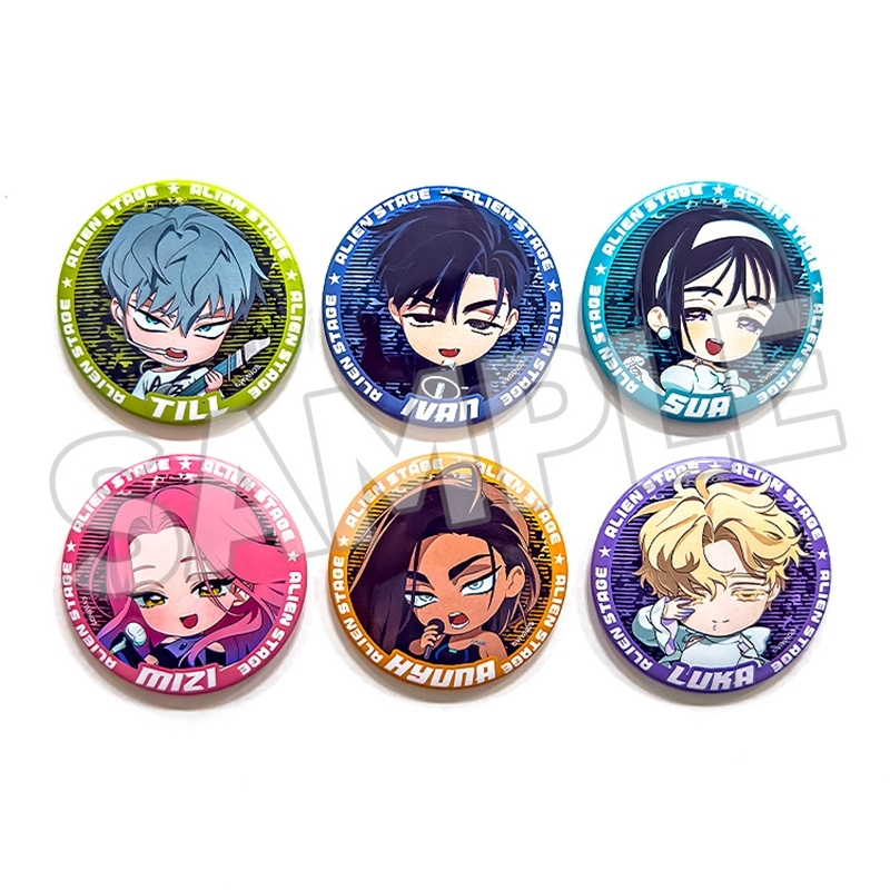 Alien Stage｜Nendoroid Plus Trading Can Badge mystery bag/blind box/All 6 types｜1pcs