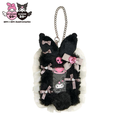 Sanrio｜Kuromi &amp; My Melody : Melousa Romiusa Card Case｜13.5×3×19cm approx.