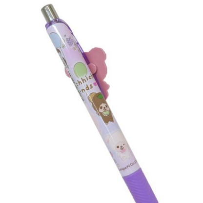Monchhichi｜Gel pen with mascot｜12x150mm approx.