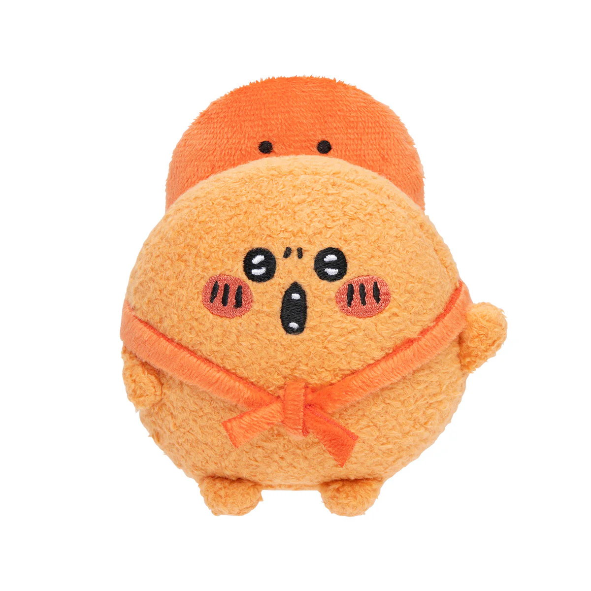 Nagano｜Characters suddenly became very strong! Mini sitting Mascot Holder /Plush Keychain｜H75×W70×D45mm approx.