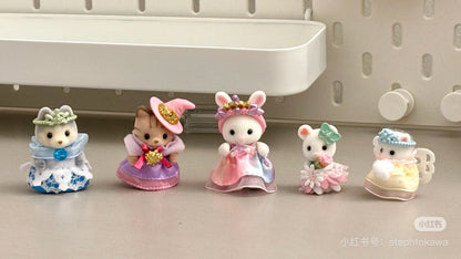 SylvanianFamilies森贝儿家族｜Royal Princess Set超豪华皇家公主系列站宝小鼻嘎套组5703