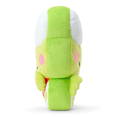 Sanrio｜Everyday Kero Kero Keroppi Frog Plush Cushion｜27×11×31cm approx.