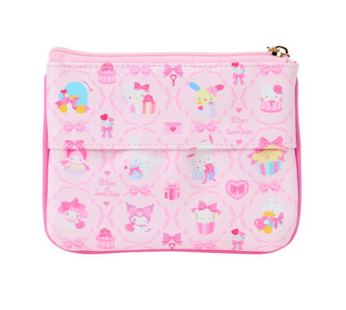 Sanrio｜55th Anniversary Wrapping Paper Tissue Pouch｜15×1×12cm approx.