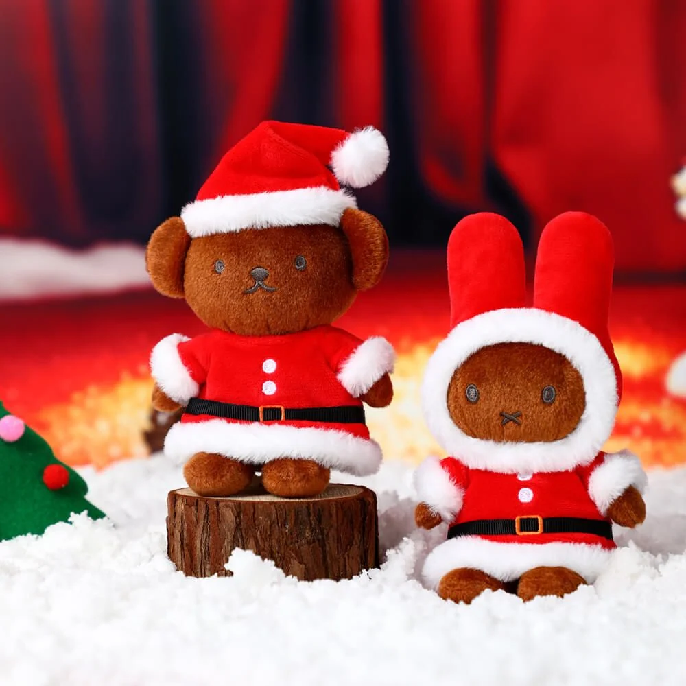 Miffy｜Christmas Plush Keychain mystery bag/blind box/All 6 types｜1pc