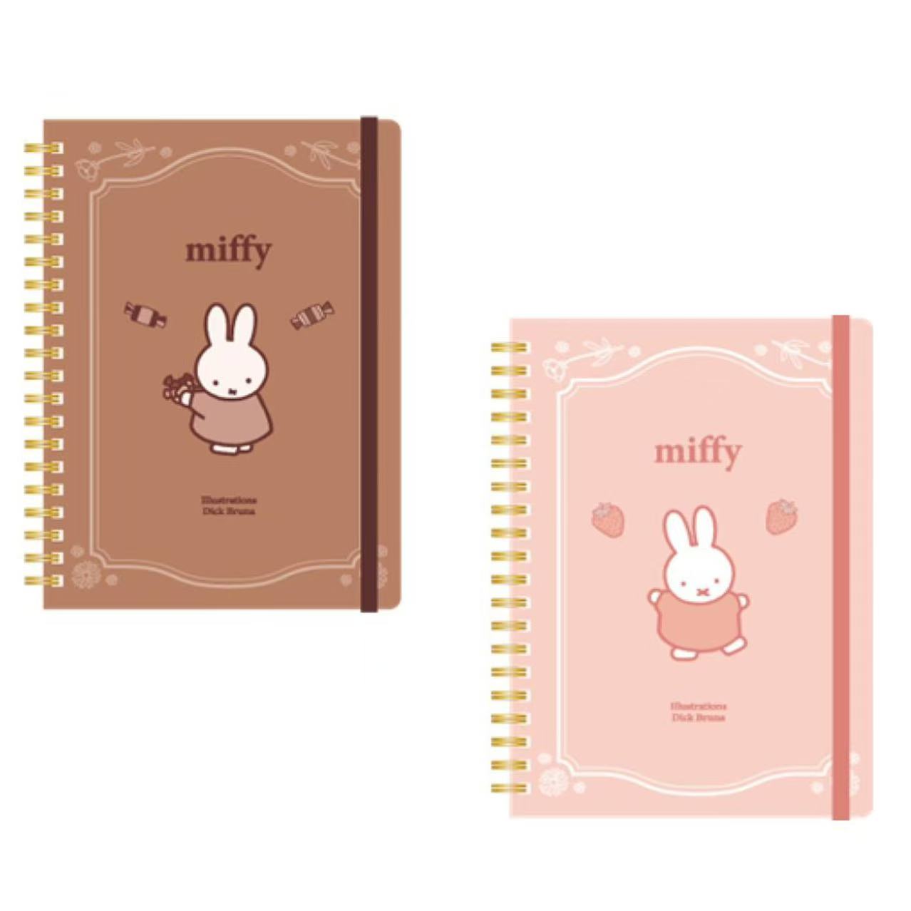 Miffy｜B6 Dessert Ring Notebook｜182×135×13mm approx.