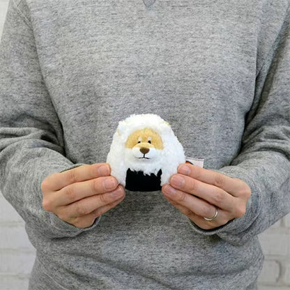 Nici｜Rice Ball Mascot Holder /Plush Keychain｜Height 8cm approx.