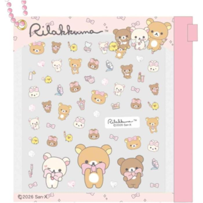 Rilakkuma｜Mini Decorative Flake Stickers｜105×110×10mm approx.