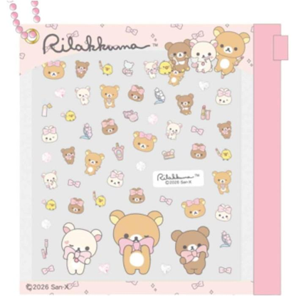 Rilakkuma｜Mini Decorative Flake Stickers｜105×110×10mm approx.