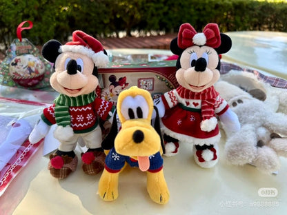 Disney迪士尼｜东迪2024圣诞限定米奇米妮毛绒挂件/包挂