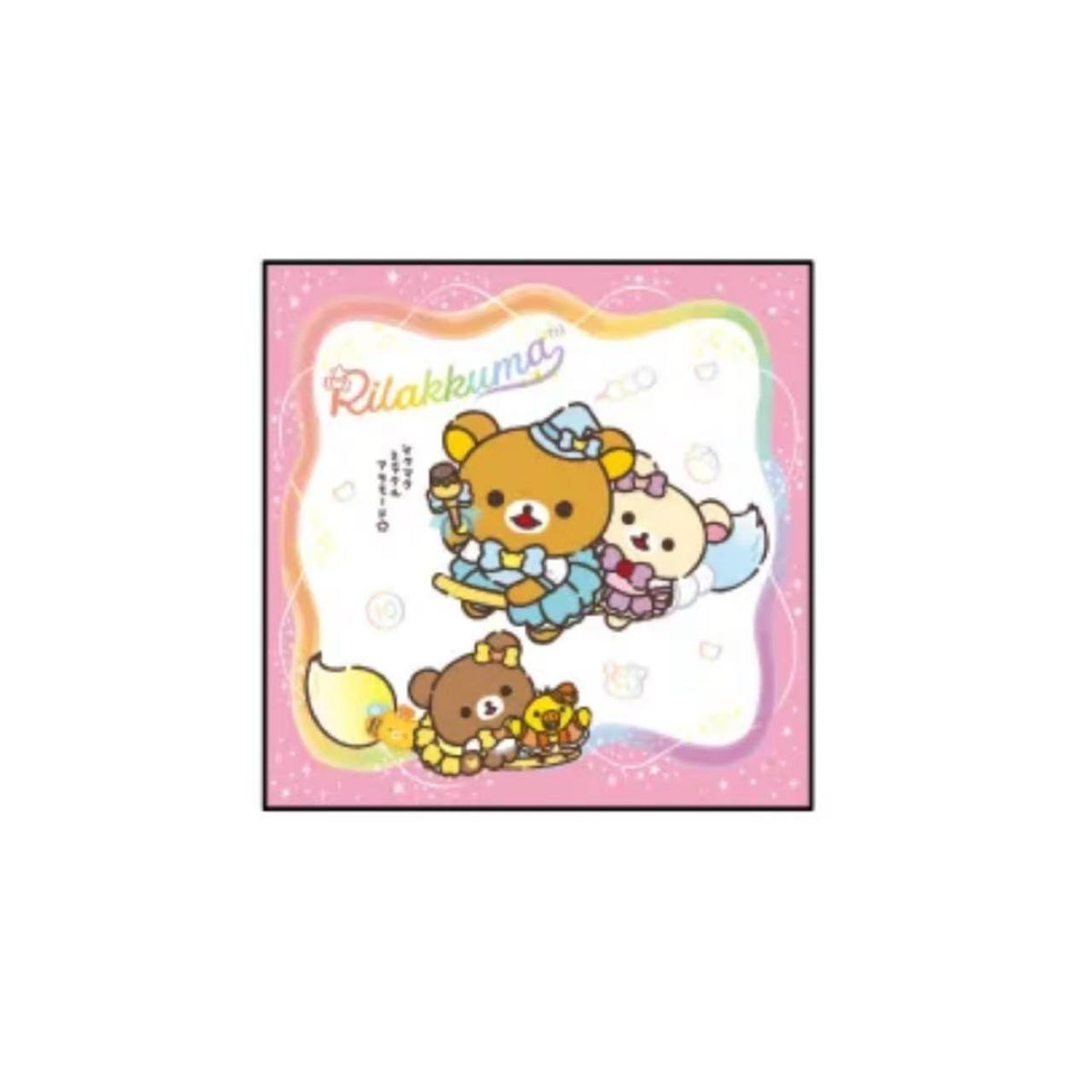 Rilakkuma｜McMcMc Miracle Wonderland Block Memo