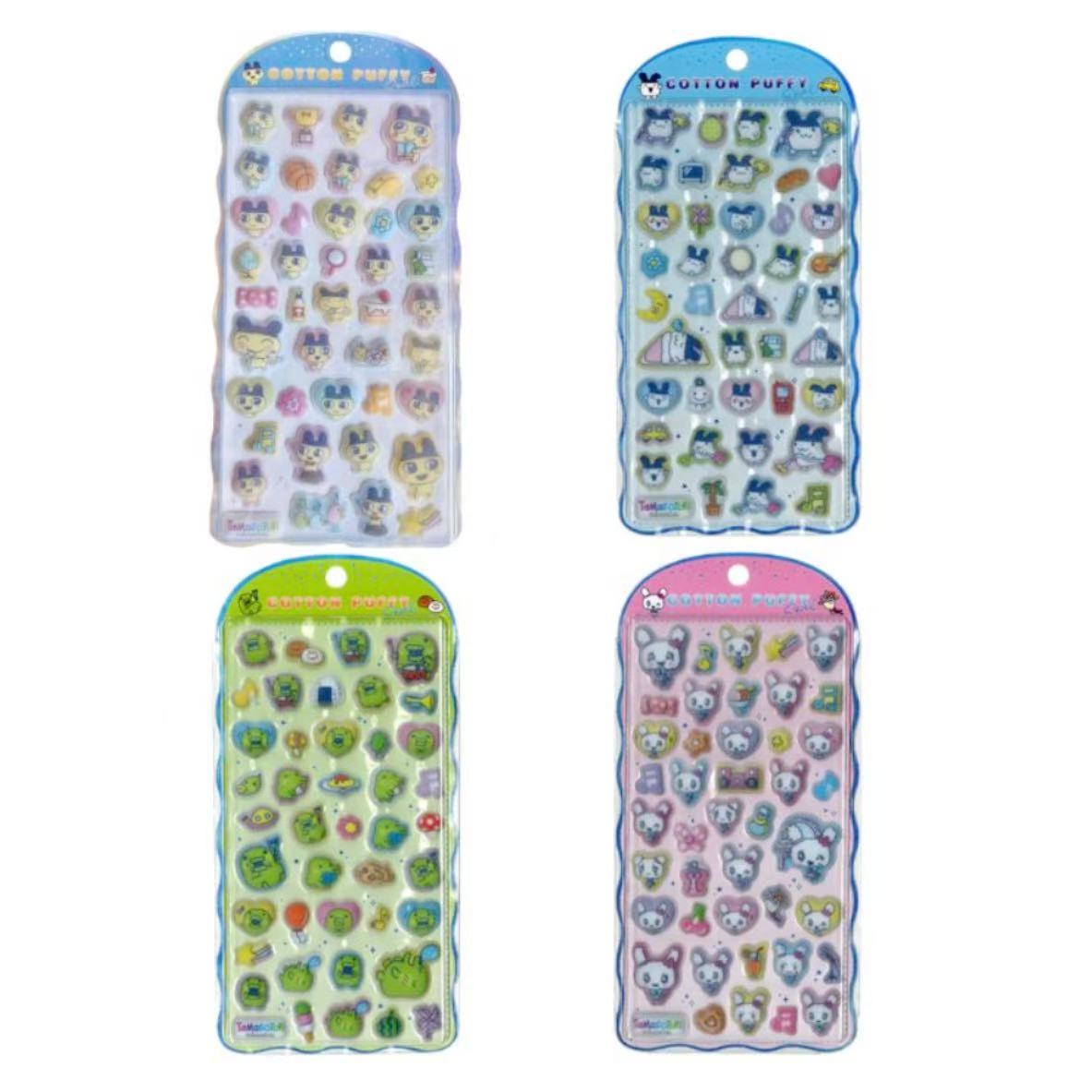 Tamagotchi｜Die-Cut 3D Stickers｜H200 x W100 x D8mm approx.