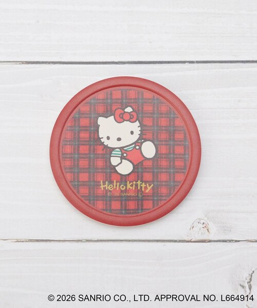Sanrio｜Hello Kitty Water Absorbent Coaster｜H9cm W9cm D1cm approx.
