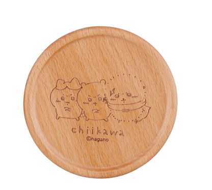 chiikawa｜Coaster Happy Blossom｜90×H15mm approx.