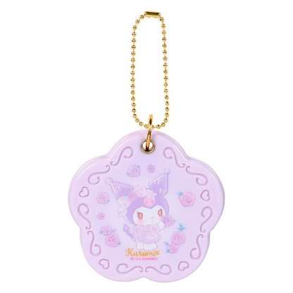 Sanrio三丽鸥｜ Secret Mini Mirror /Dolly Rose Blind Box多莉玫瑰限量系列迷你花朵形状滑盖镜子挂件盲盒/全8种/正反面都可爱｜1枚入