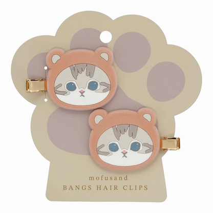 Mofusand｜Bangs Clip - Cat｜H115×W115mm approx.